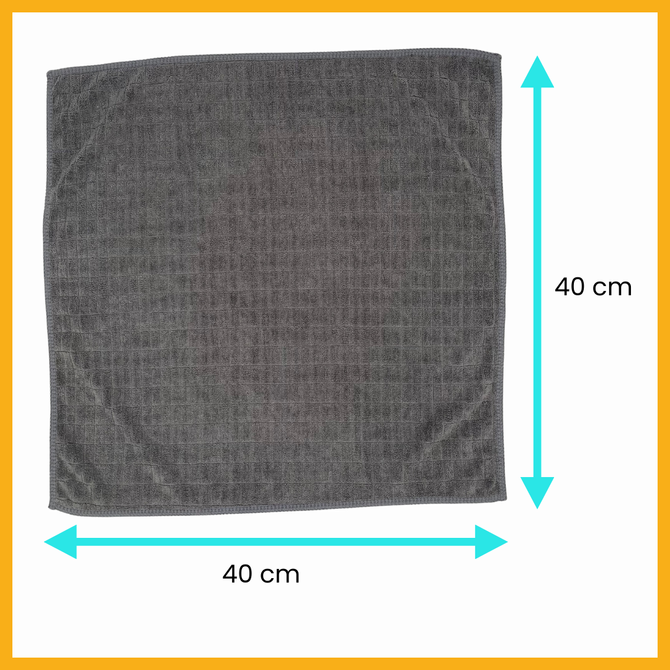 Squadratto - Mikrofasertuch - fusselfrei & saugstark | Glas & Displays