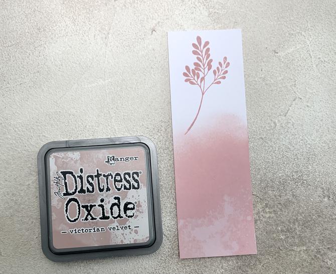 Stempelkissen Distress OXIDE, "victorian velvet" Tim Holtz 7,5x7,5cm 