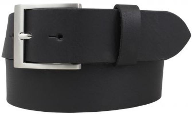 BRAZIL GÜRTEL BÜFFELLEDER 4cm Schwarz