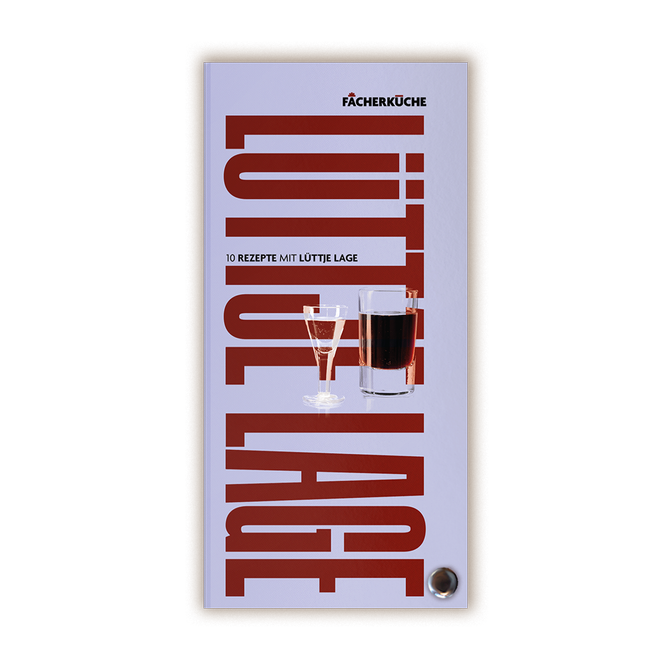 Kochbuch "Lüttje Lage" von der "Fächerküche"