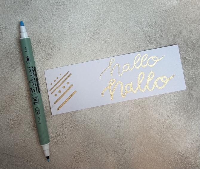 Embossing Stift pen "writer", 2 Spitzen