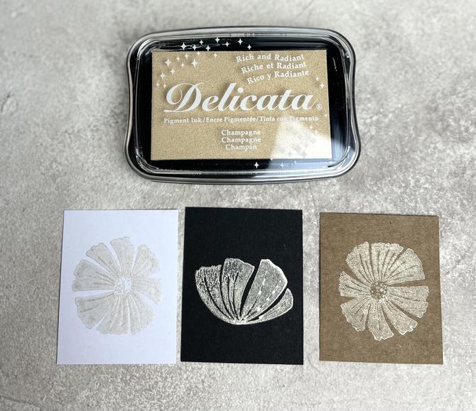 Delicata Pigment Stempelkissen "Champagner"