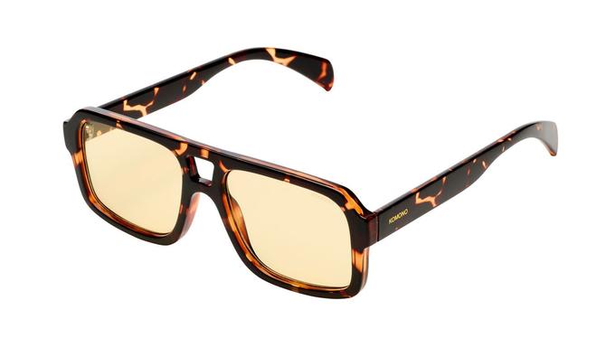 Sonnenbrille KOMONO  FALCON havana lemon