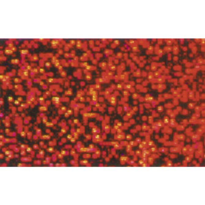 Hologrammfolie 50 µm, 50 x 70 cm, rot