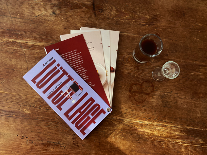 Kochbuch "Lüttje Lage" von der "Fächerküche"