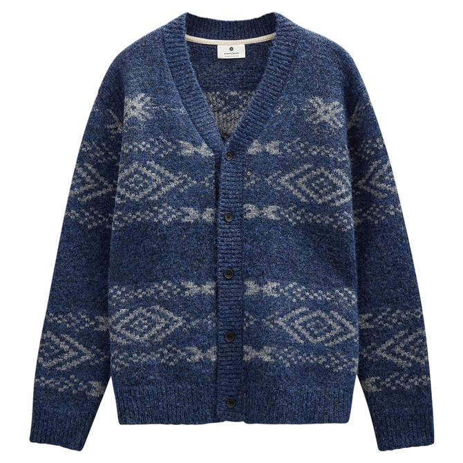 Anerkjendt AKSINUS BRUSHED JACQ CARDIGAN