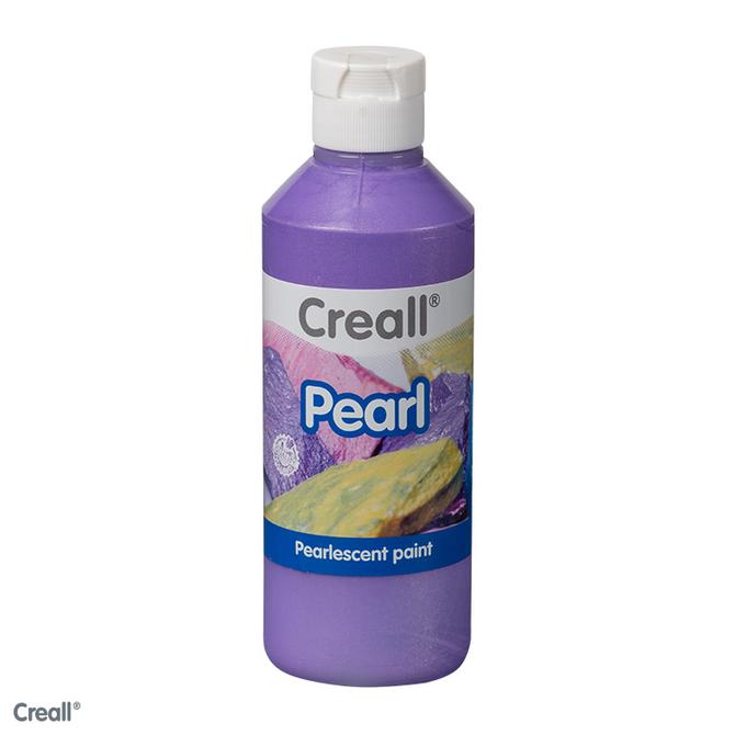 CREALL-PEARL, gebrauchsfertige Seidenglanz-Farbe, mischbar, 500 ml, lila