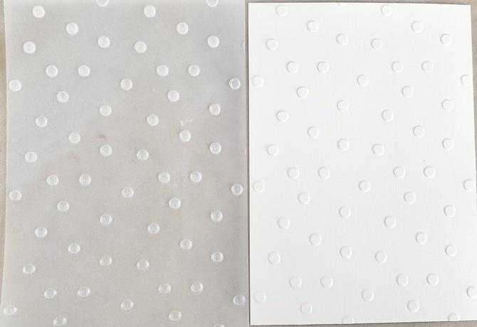  Embossing Folder Prägeschablone "Punkte dots" 15x20,5cm