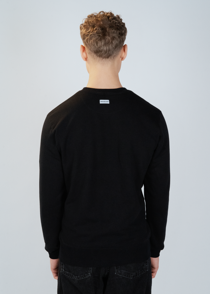 Sweatshirt Brian - schwarz