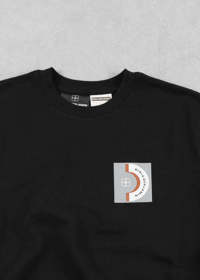 Sweatshirt Brian - schwarz