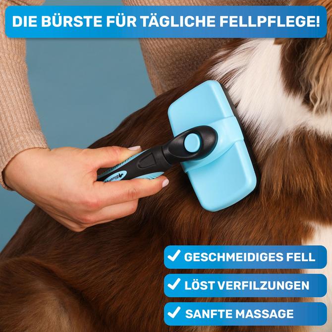 "ZupfZeug 2.0" selbstreinigende Zupfbürste klein