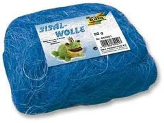 Sisalwolle, 50 g, königsblau