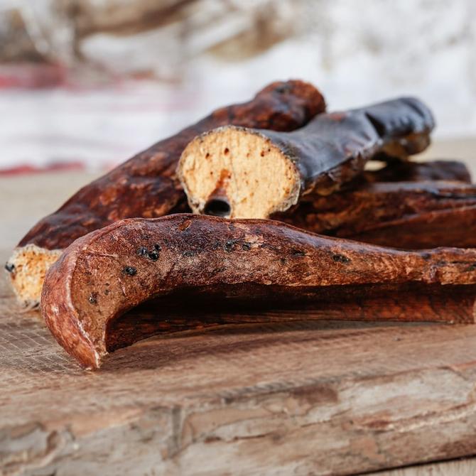 Pferlunge getrocknet