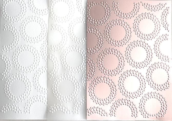 Embossing folder/ Prägeschablone "petit roues", 10,5x14,5cm