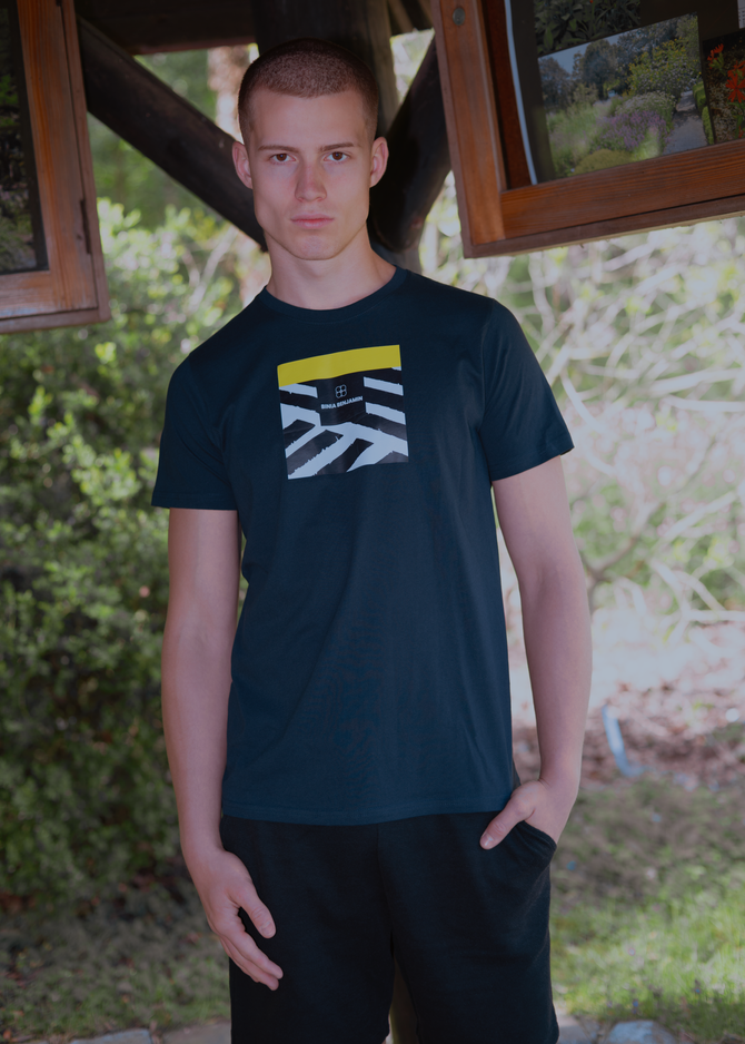 T-Shirt David - dunkelblau