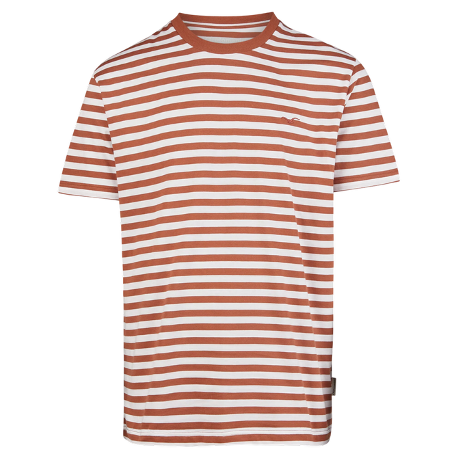 Cleptomanicx BASIC TEE LIGULL STRIPE