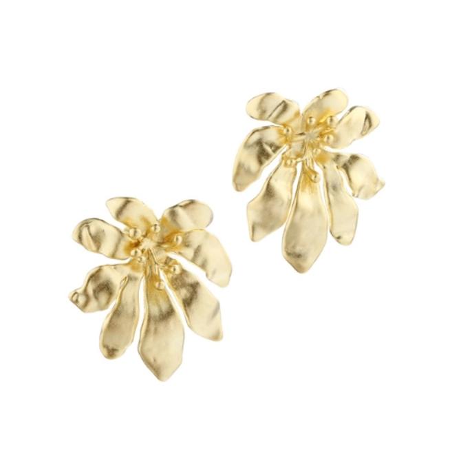  Aqua Dulce   FLOWER LOVE  EARSTUDS 5710