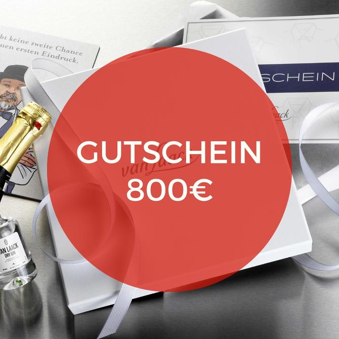 Gutschein 800€ in der Geschenkbox