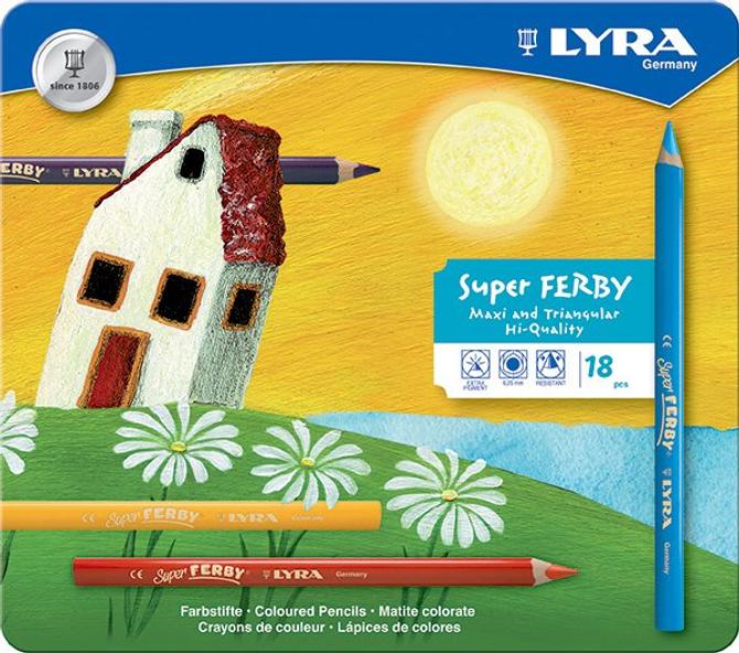 LYRA Super Ferby Buntstifte – 18er Pack