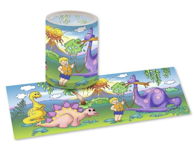 Laternenzuschnitte "Dinos" - 25 Blatt sortiert
