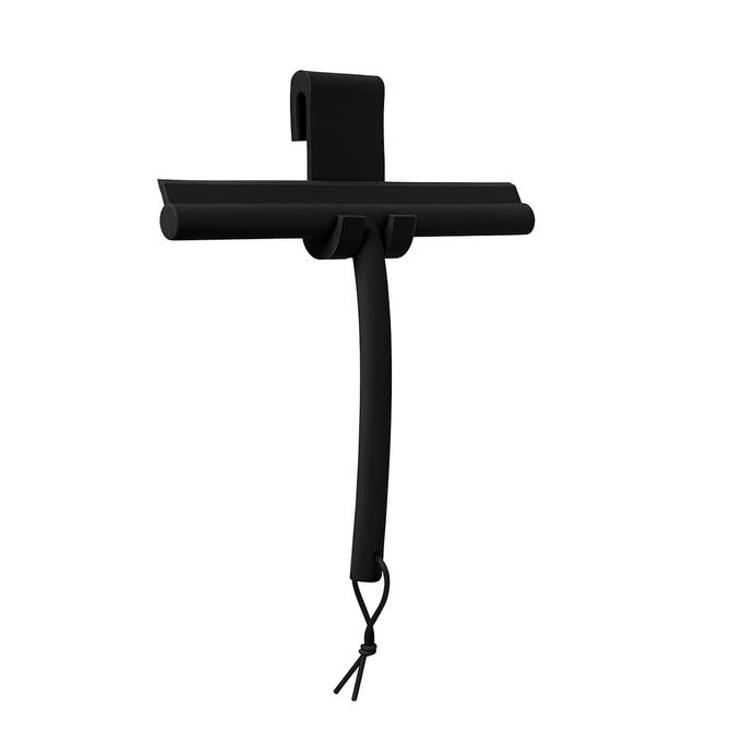Duschwischer "Vipo" mit Halterung in schwarz von blomus