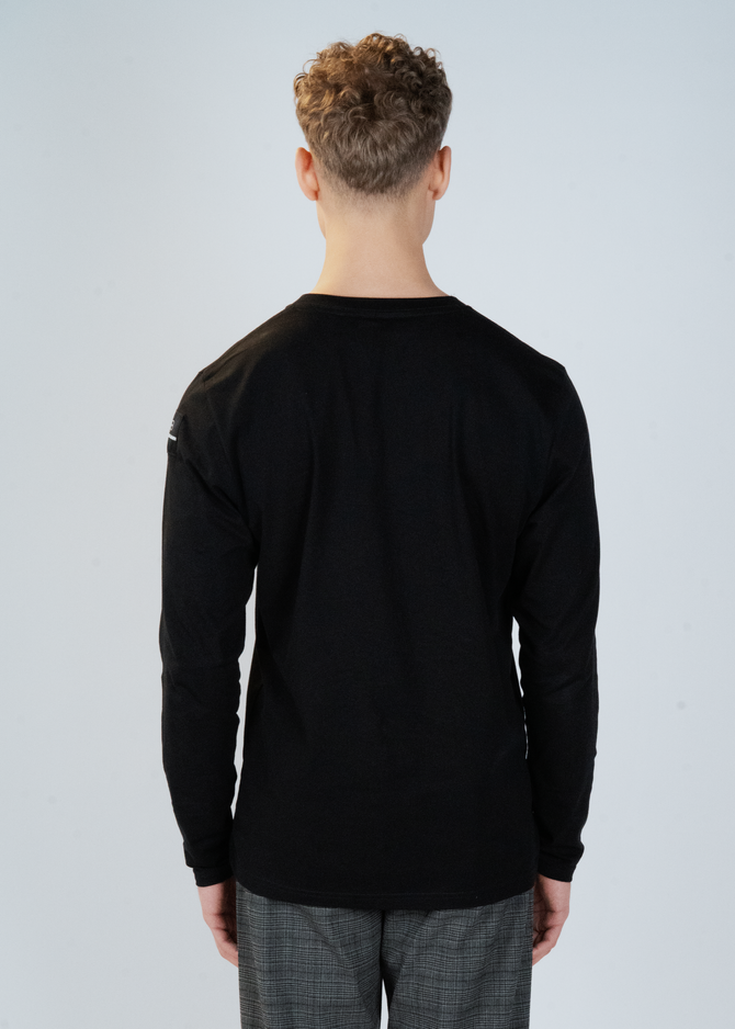 Longsleeve Xavier - schwarz