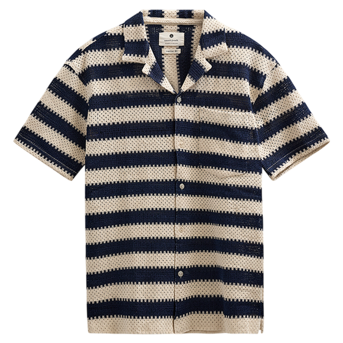 Anerkjendt AKLEANDER STRIPE LACE SHIRT