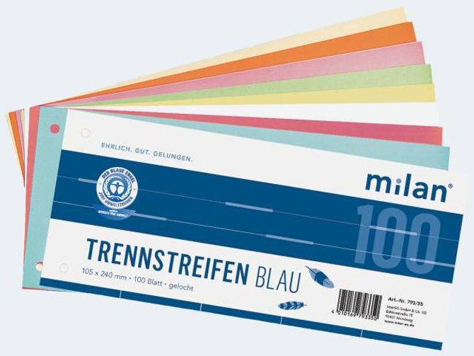 Trennstreifen, leuchtende Farben, auf Wasserbasis, 10 Stück, rosa