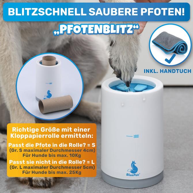 Pfotenreiniger Pfotenblitz L