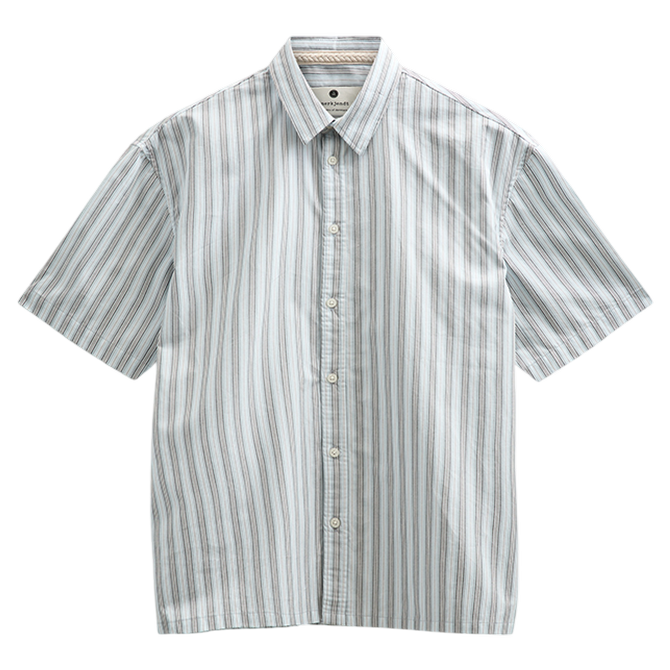 Anerkjendt AKOTTO POPLIN STRIPE SHIRT