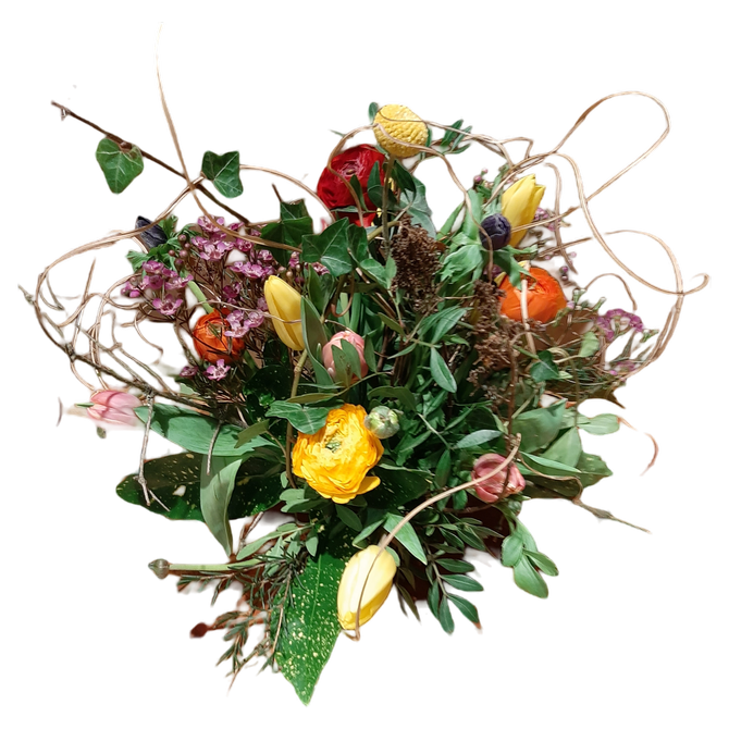 Zappeliger Frühlingsstrauß