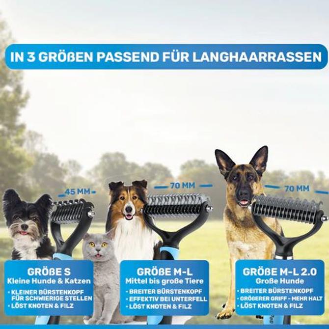 Unterwollbürste "UnterwollToll" S-M