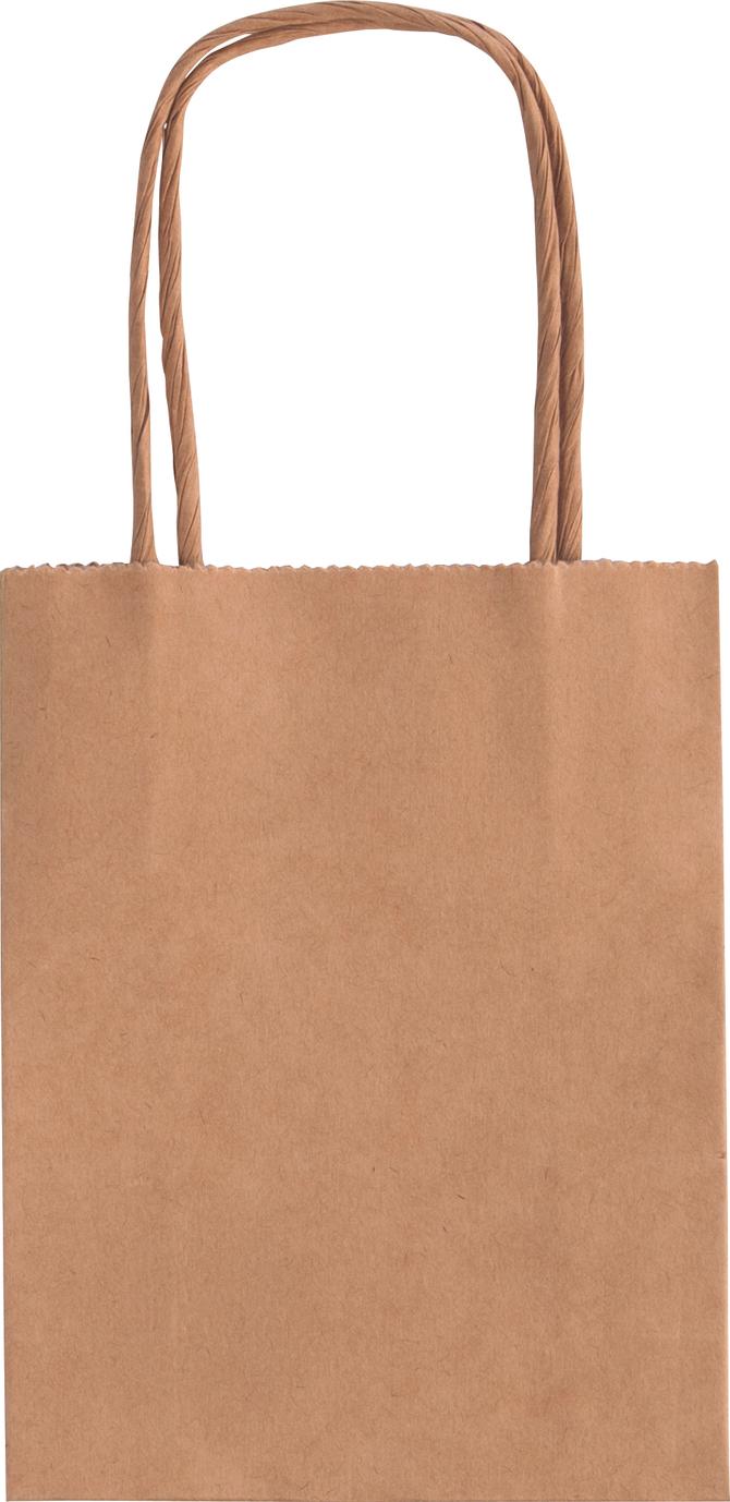Papiertüten S, aus 125g/m² Kraftpapier 20 Stück, 12 x 15 x 5,5 cm, natur