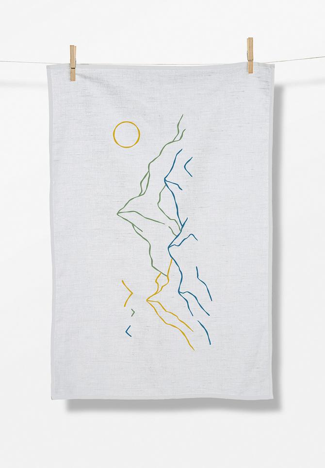 Greenbomb TEA TOWEL NATURE OUTDOOR GETAWAY