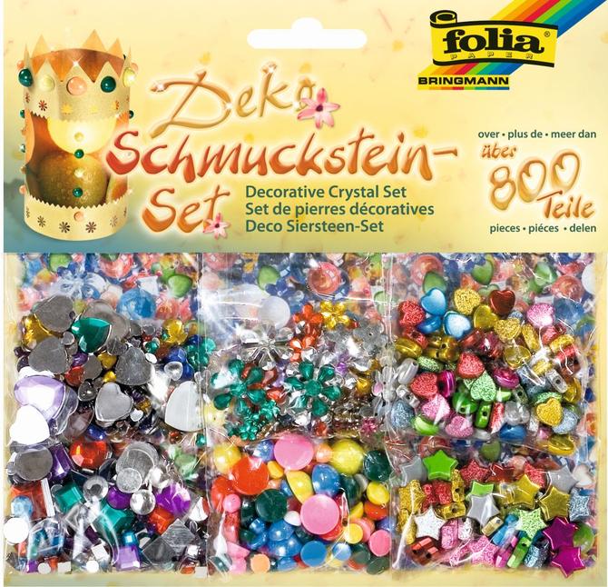 Schmuckstein Mix Rainbow, über 800 verschiedene Schmucksteine, sortiert in verschiedenen Formen und Farben