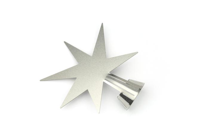 Stern "Star" in silber für Holzbaum von The Oak Men