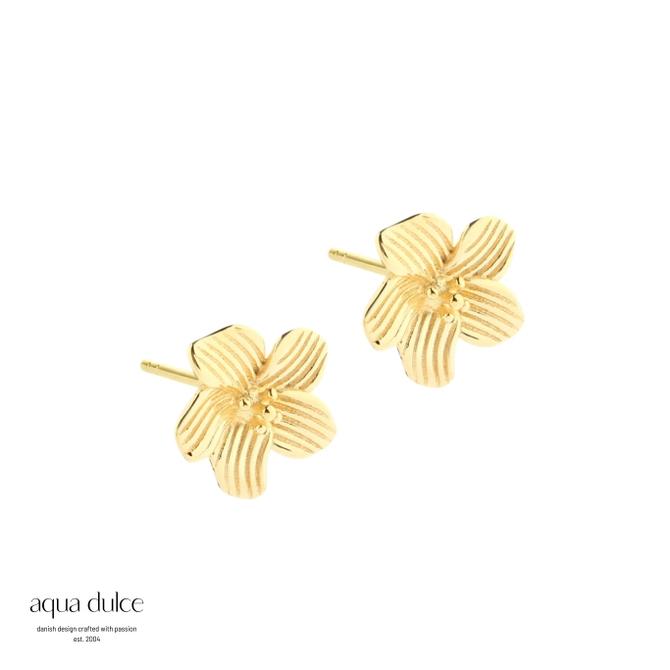 Aqua Dulce   JASMIN FLOWER STUDS 5801