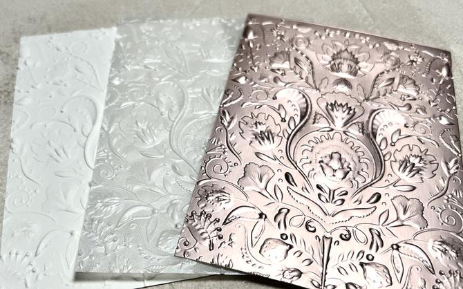 3D Embossing Folder "Folk Doodle" A6