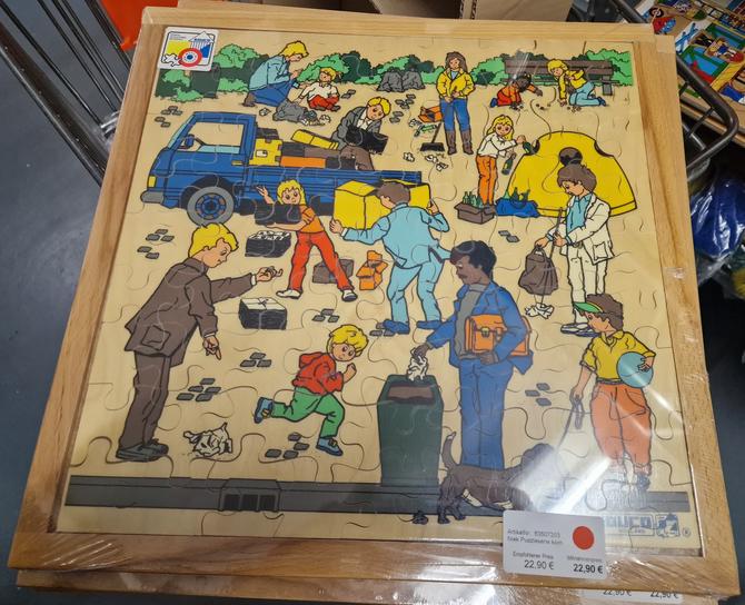 Holzpuzzle groß "Umweltschutz" ...von Educo!