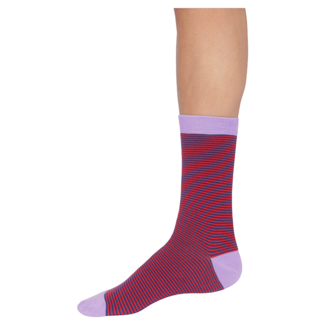 Thought  MODAL STRIPE CREW SOCKS