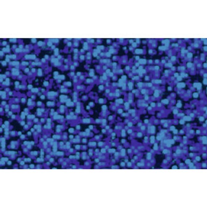 Hologrammfolie 50 µm, 50 x 70 cm, dunkelblau