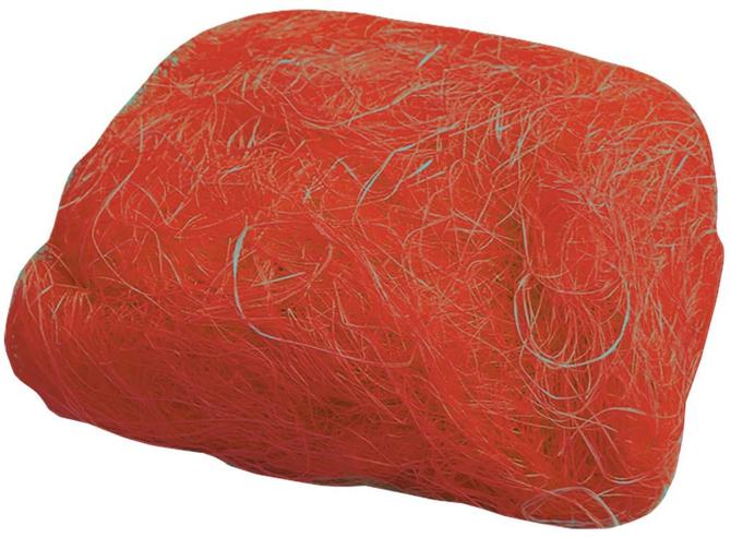 Sisalwolle, 50 g, hochrot