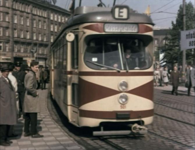 Historische Straßenbahn der Üstra Hannover