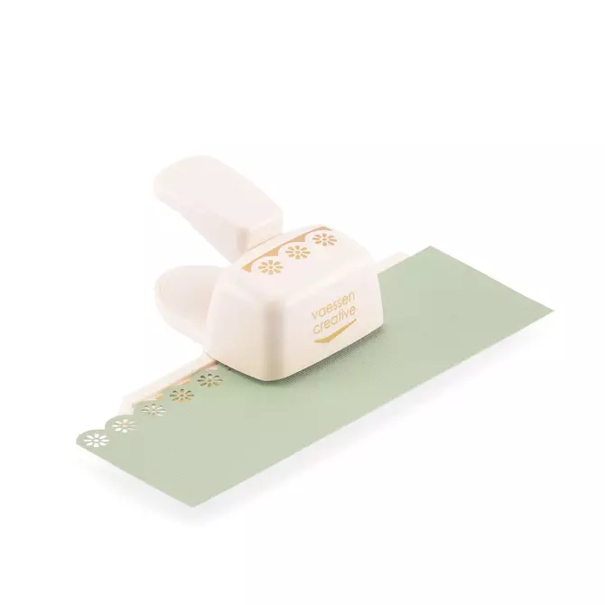 Bordürenstanzer Handstanzer, "Blumen" 