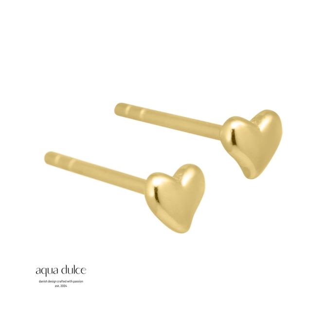 Aqua Dulce  DARLING KARLA HEART EARSTUDS 3900