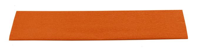 Krepp Papier, 50 x 250 cm, je 10 Rollen, reinorange