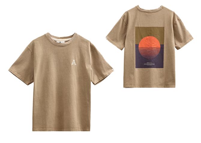 Anerkjendt AKVILLADS SUN PRINT TEE