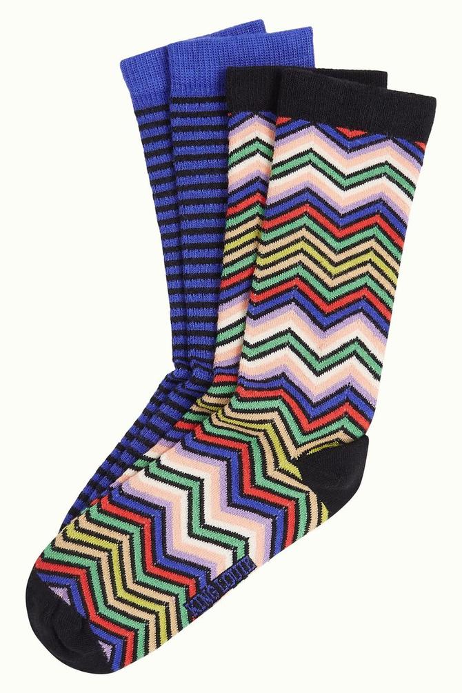 King Louie SOCKS 2-PACK BRASH AJOUR