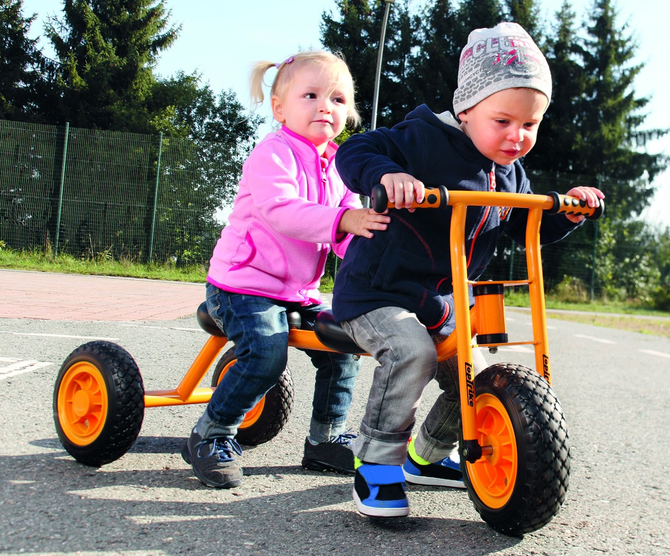 LAUFRAD "TANDEM" ...die Herausforderung für 2 !