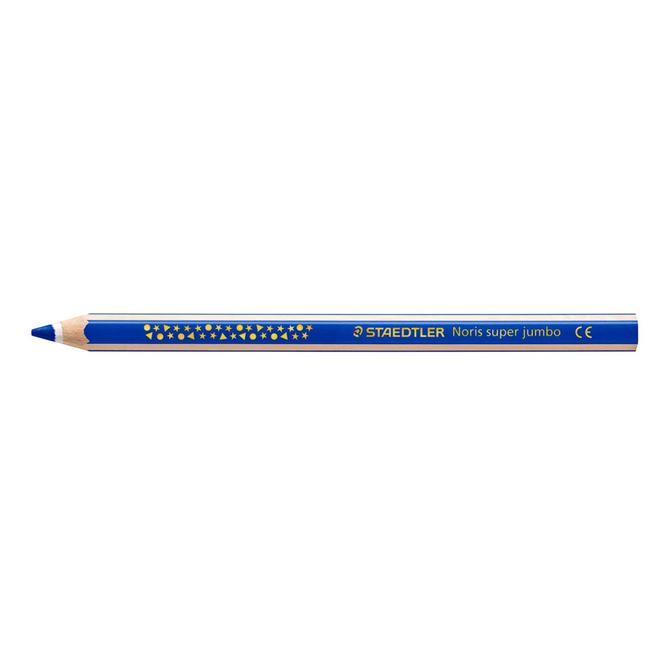 NORIS Jumbo Buntstifte "Super Dicki" im 12er Pack - blau